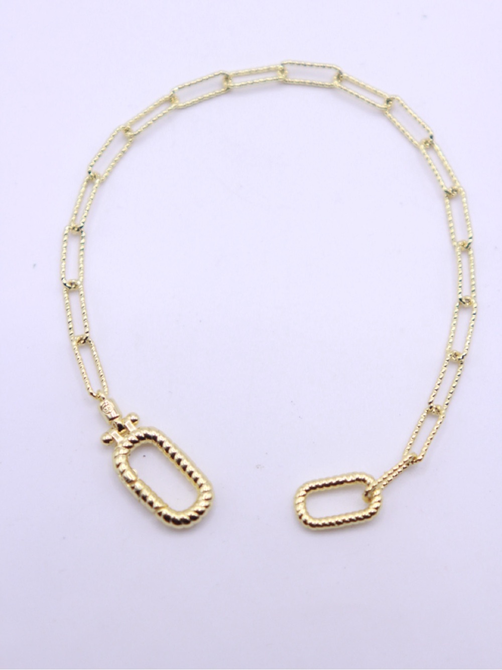 Gorjana 18k Gold Plated Crew Link Bracelet